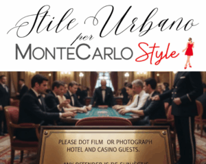 STILE URBANO: Il lusso di Monte Carlo vive anche nella privacy degli ospiti niente video e foto senza consenso