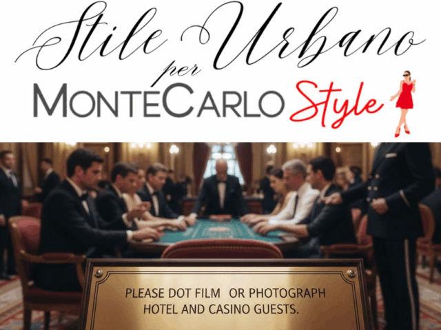 STILE URBANO: Il lusso di Monte Carlo vive anche nella privacy degli ospiti niente video e foto senza consenso